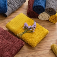 Полотенце махровое Love Life &laquo;Идеал&raquo; 30х50 см, горчичный, 100% хл, 450 гр/м2