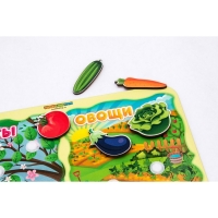 Сортер «Какая разница? Фрукты-овощи», на липучках Сортер «Какая разница? Фрукты-овощи», на липучках