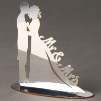 Топпер «M&M», цвет серебро Топпер «M&M», цвет серебро