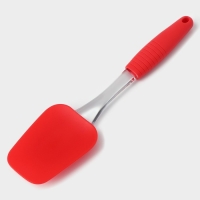 Лопатка Доляна &laquo;Про&raquo;, силикон, 25,5 см, цвет МИКС