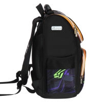 Ранец Стандарт 34 х 27 х 20 deVENTE Attomex Lite 14L, Football черный 7030416