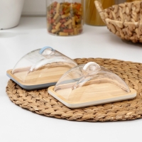 Маслёнка Heaven, 14&times;10&times;5 см, цвет МИКС