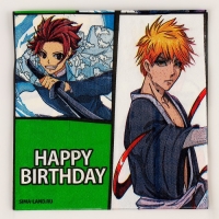 Салфетки бумажные 25*25см "Комиксы" (набор 20 шт) Салфетки бумажные 25*25см "Комиксы" (набор 20 шт)