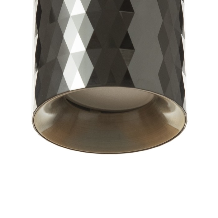 Светильник Светильник "Андри" GU10 черный хром 7,5х7,5х13 см