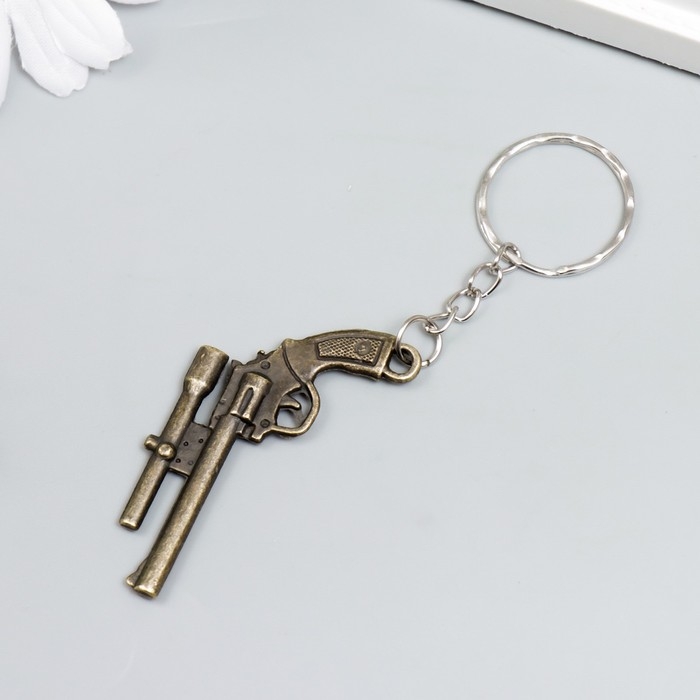 Брелок металл "Оружие" МИКС 4,5х3 см