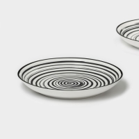 Набор тарелок фарфоровых пирожковых Magistro Hypnose, 15,3&times;2,3 см, 2 шт