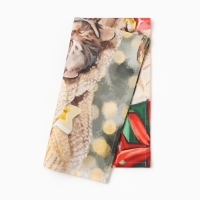 Новый год. Полотенце Этель "Счастливы вместе" 40х73 см, 100% хлопок, саржа 190 г/м2