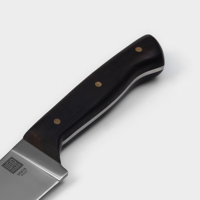 Нож - пчак кухонный Wild Kitchen, сталь 95&times;18, лезвие 16,5 см