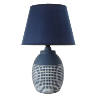 Настольная лампа 16772/1BL E14 40Вт синий 13,5х13,5х39 см RISALUX
