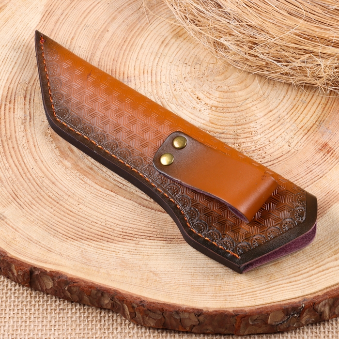 Чехол для ножа, коричневый, 17.5 см Чехол для ножа, коричневый, 17.5 см