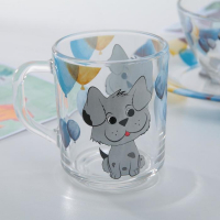 Набор детской посуды Доляна &laquo;Шарик&raquo;, 3 предмета: кружка 200 мл, миска 450 мл, тарелка d=20 см