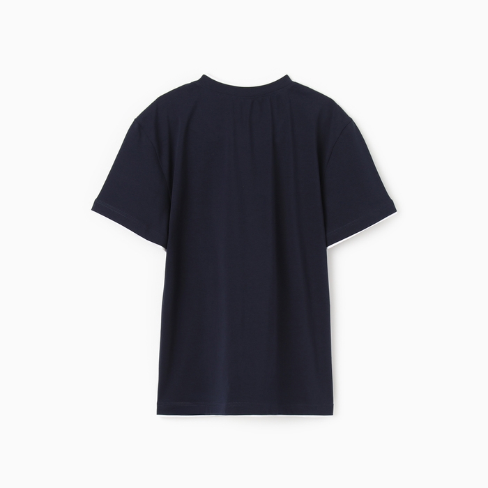 Футболка мужская, цвет тёмно-синий, размер 54