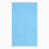 Салфетка махровая 30х50см, цв.небесный, 360г/м, хлопок 100%