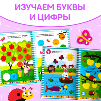 Обучающий набор многоразовых книг &laquo;Пиши-стирай&raquo;, 4 шт. по 12 стр., 2 маркера, в коробке