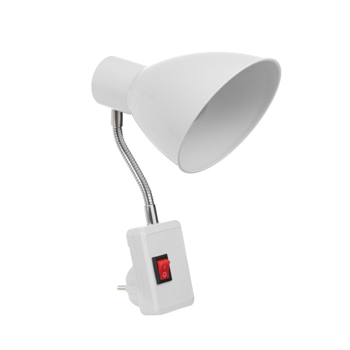 Бра в розетку Бра в розетку "Классика" 1х10Вт Е27 белый 10х14,5х25 см