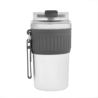 Термокружка, 400 мл, New design, сохраняет тепло до 8 ч, серая Термокружка, 400 мл, New design, сохраняет тепло до 8 ч, серая
