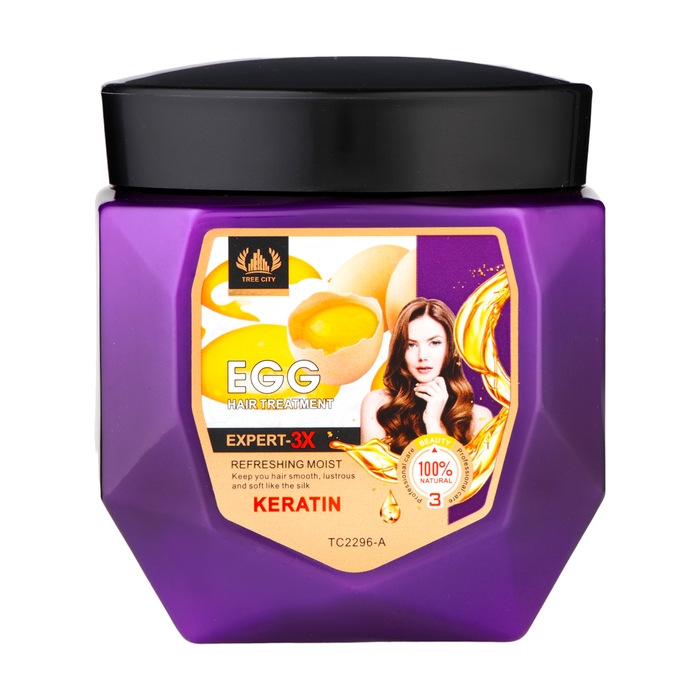 Маска для волос, гладкость, блеск и мягкость, с экстрактом яйца и кератином, 550 г Маска для волос, гладкость, блеск и мягкость, с экстрактом яйца и кератином, 550 г