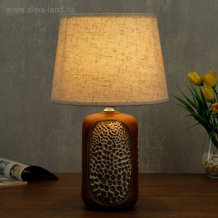 Лампа настольная 320627/1 E14 40Вт 22х22х37 см RISALUX