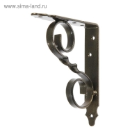 Кронштейн фигурный 150х125 мод.4, античная бронза Кронштейн фигурный 150х125 мод.4, античная бронза