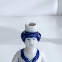 Штоф &laquo;Медсестра&raquo;, 0,25 л, 20 см, гжель