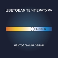 Лампа cветодиодная Luazon Lighting, C37, 7 Вт, E14, 630 Лм, 4000 К, дневной свет Лампа cветодиодная Luazon Lighting, C37, 7 Вт, E14, 630 Лм, 4000 К, дневной свет