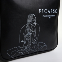 Сумка женская через плечо TEXTURA, маленького размера, цвет чёрный