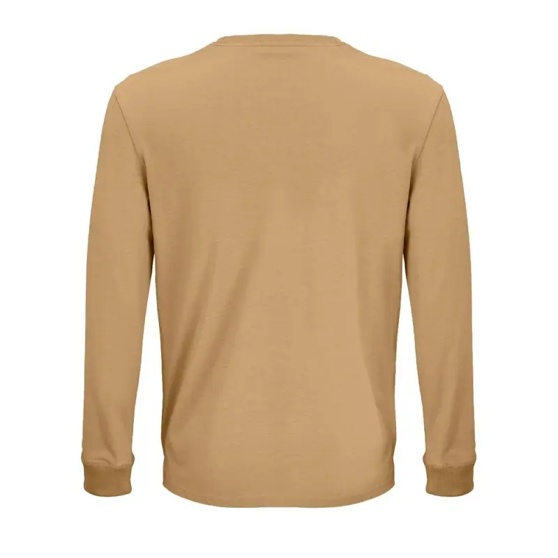 Футболка унисекс с длинным рукавом Pioneer LSL, бежевая, размер XS