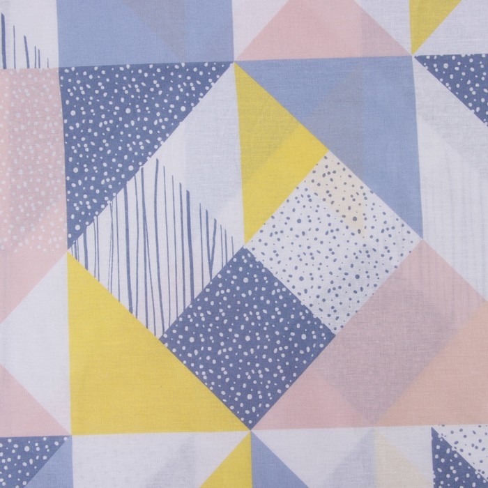 Постельное бельё LoveLife дуэт Постельное бельё LoveLife дуэт "Зазеркалье" 153х215см-2шт, 240х220см, 70х70см-2шт,100% хл, бязь, 125г/м2