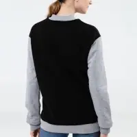 Бомбер College темно-синий, размер L