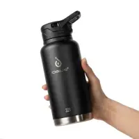 Термобутылка Fujisan XL 2.0, черная Термобутылка Fujisan XL 2.0, черная