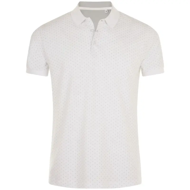 Рубашка поло мужская Brandy Men, белая с темно-синим, размер M Рубашка поло мужская Brandy Men, белая с темно-синим, размер M