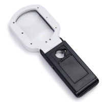 Лупа складная с подсветкой, линза 50*80мм Лупа складная с подсветкой, линза 50*80мм