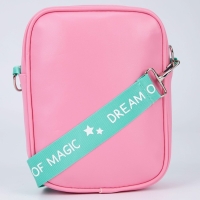 Сумка на ремешке детская для девочки &laquo;Зайка с сердечком&raquo;, 15&times;5&times;21