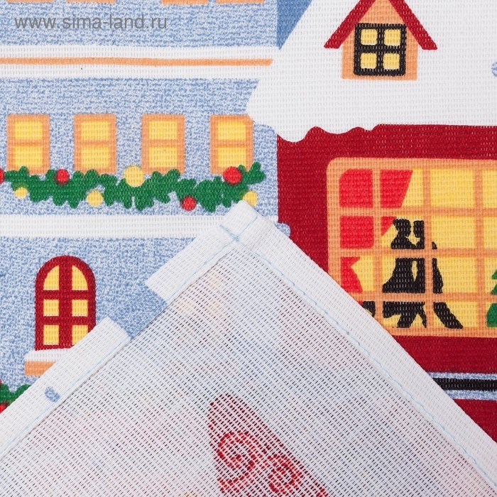 Полотенце "Доляна" С Рождеством 35х60см,100% хл 160 г/м2