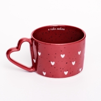 Кружка керамическая Дорого внимание «Я тебя люблю», 280 мл, красная Кружка керамическая Дорого внимание «Я тебя люблю», 280 мл, красная