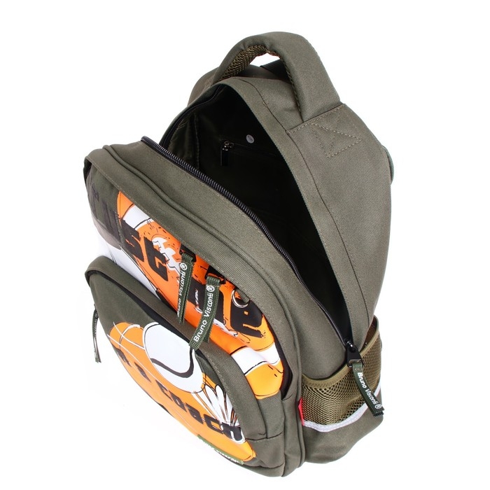 Рюкзак школьный Bruno Visconti Рюкзак школьный Bruno Visconti "Хоббимания.Мяч", 40 х 30 х 19 см, эргономичная спинка, пенал в подарок