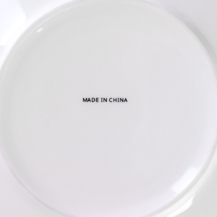 Чайная пара керамическая &laquo;Кобальт&raquo;, 2 предмета: чашка 230 мл, блюдце d=15 см