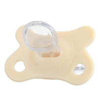 Подарочный набор новогодний: соска-пустышка ортодонт., +6 мес., и держатель на ленте &laquo;Наше счастье&raquo;, подарочная упаковка