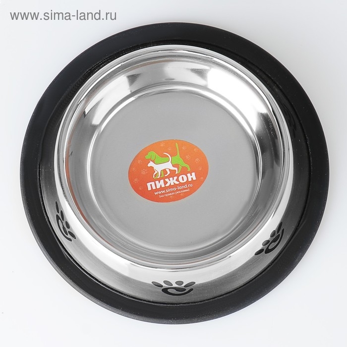 Миска с нескользящим основанием с принтом, 235 мл Миска с нескользящим основанием с принтом, 235 мл