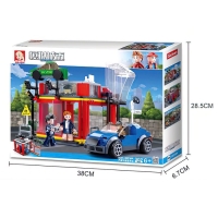 Конструктор Город &laquo;Автосалон&raquo;, 302 детали