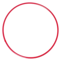 Обруч, диаметр 70 см, цвет красный Обруч, диаметр 70 см, цвет красный