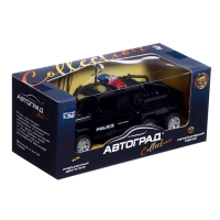 Машина металлическая &laquo;Спецслужбы. Джип&raquo;, 1:32, инерция, цвет черный