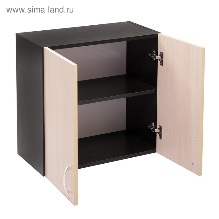 Шкаф навесной 600 Тоника, 600х570х300, Венге/Дуб молочный