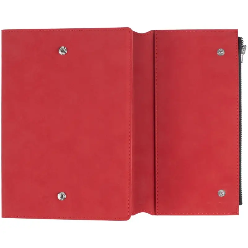 Ежедневник Grace на заказ, недатированный, красный