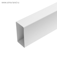 Канал прямоугольный VENTS 7015, 120 х 60 мм, 1.5 м Канал прямоугольный VENTS 7015, 120 х 60 мм, 1.5 м