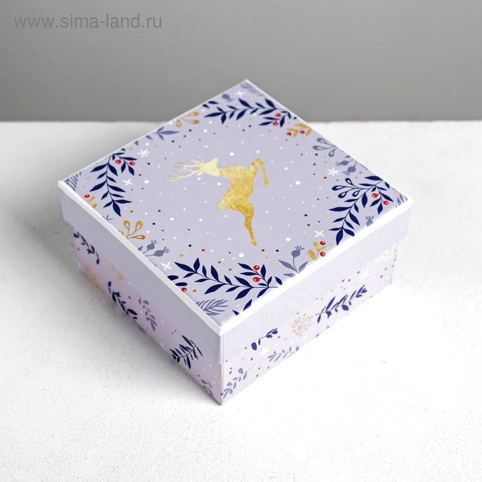 Набор подарочных коробок 6 в 1 &laquo;Нежность&raquo;, 10 х 10 х 6 - 20 х 20 х 11 см , Новый год