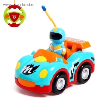 Машина радиоуправляемая &laquo;Гонка&raquo;, работает от батареек, МИКС