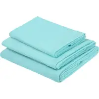 Полотенце вафельное &laquo;Деметра&raquo;, малое, голубое (голубая мята)