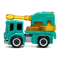 Конструктор винтовой &laquo;Военная техника&raquo;, 2 в 1 робот-машина