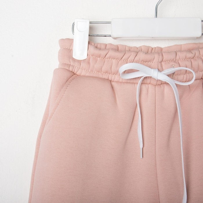 Брюки детские MINAKU: Basic Line KIDS цвет пудровый, рост 152 Брюки детские MINAKU: Basic Line KIDS цвет пудровый, рост 152